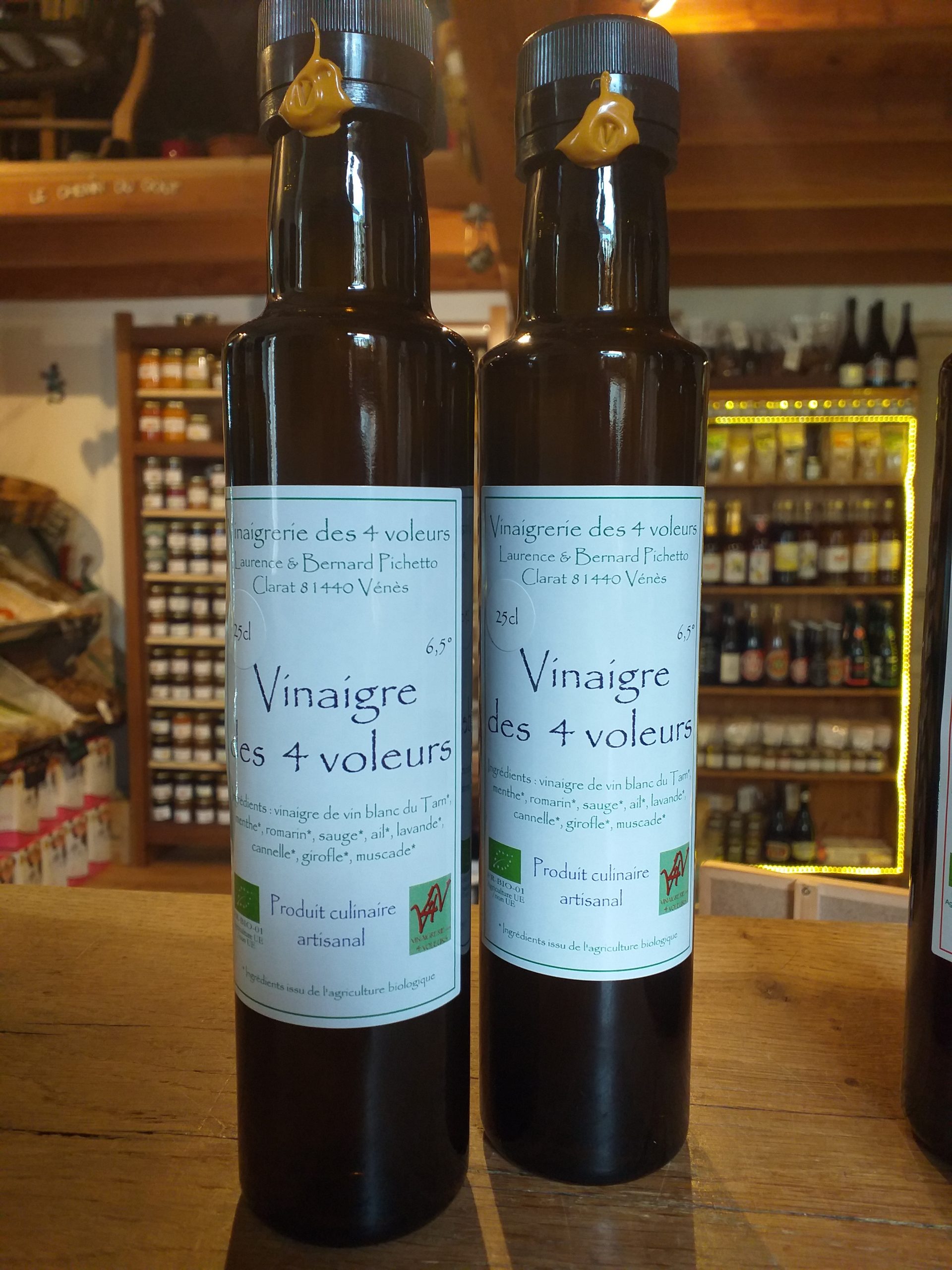 Vinaigre des 4 voleurs BIO