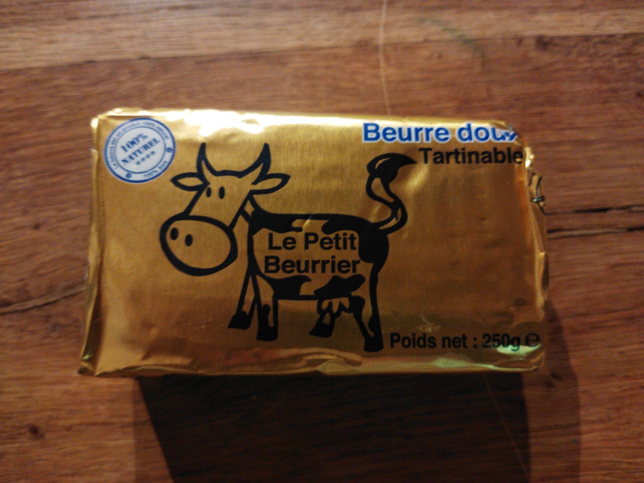 Beurre Le petit beurrier doux 250g